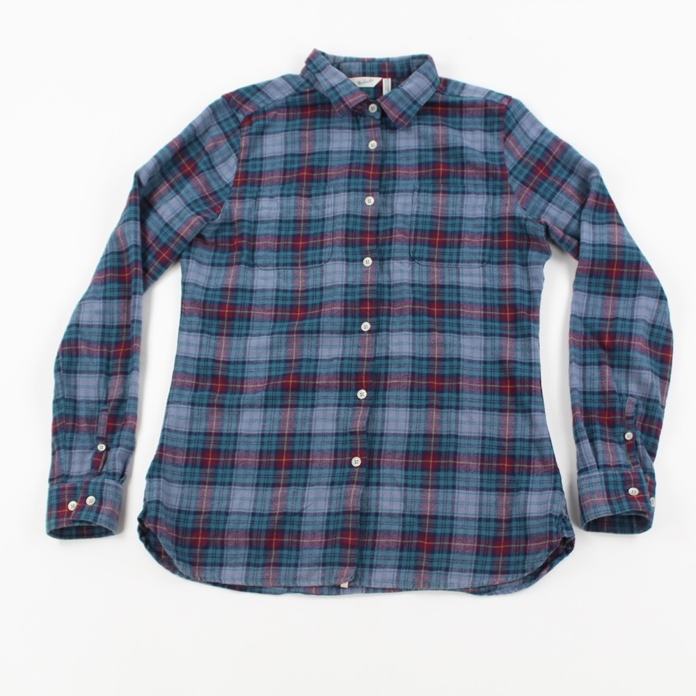 Woolrich Women’s Flannel Plaid Button Down Shirt - image 1